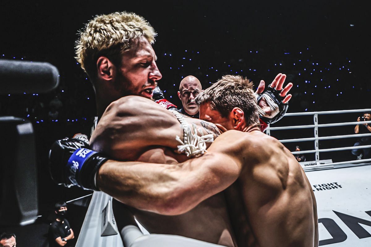 Luke Lessei credits his coach Bob Peach for unleashing his potential. [Photo from ONE Championship]