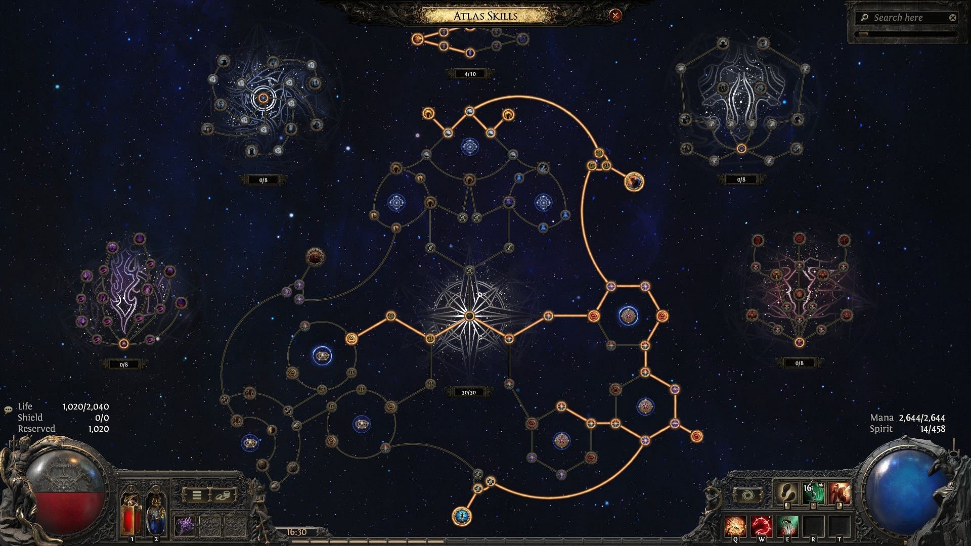 Atlas strategy for Waystones in Path of Exile 2 (Image via GGG)