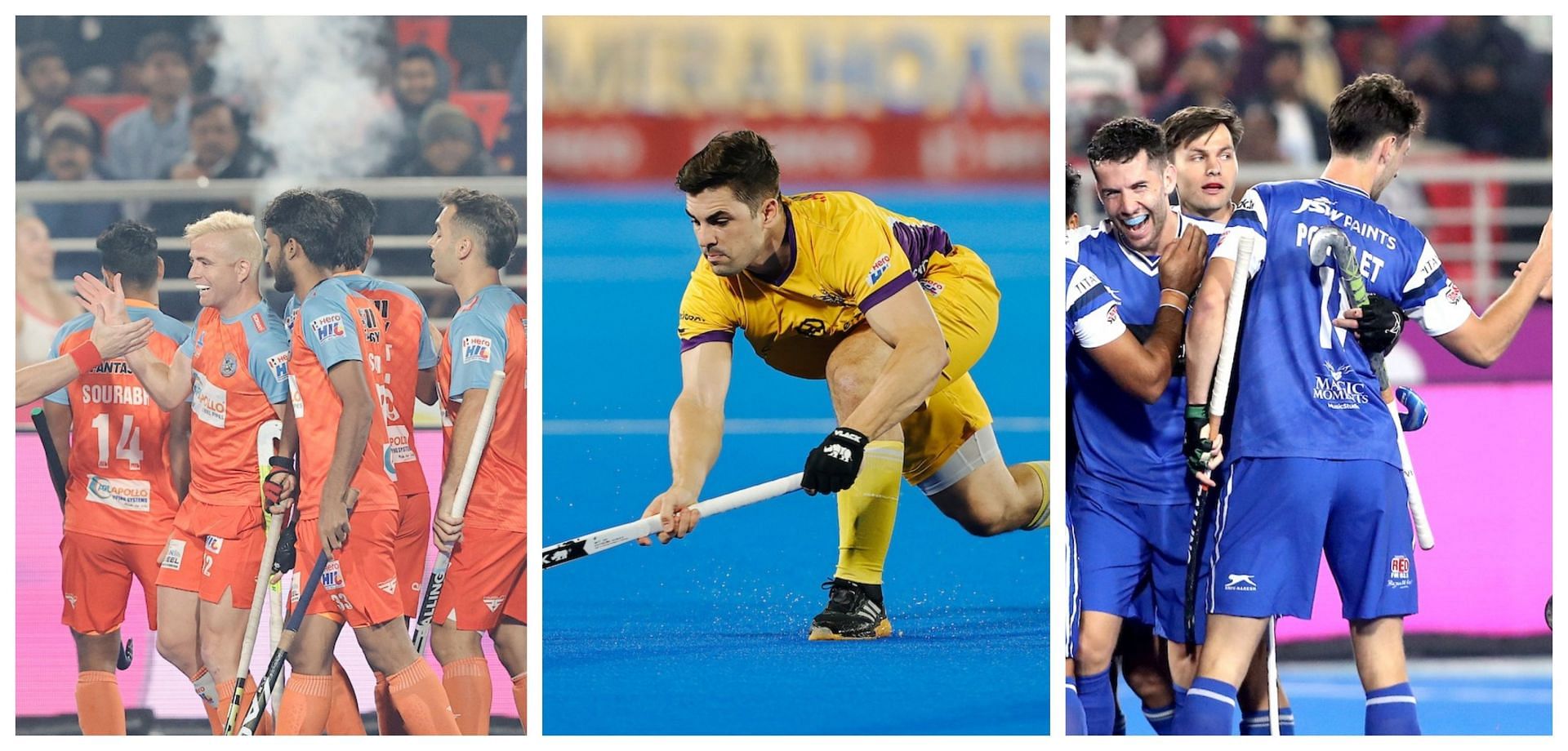 Two fast and exciting matches were played out on Saturday - Source:  Hockey India League