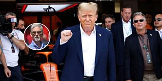 Former F1 champion drops 2-word reaction to a sarcastic post on US President Donald Trump