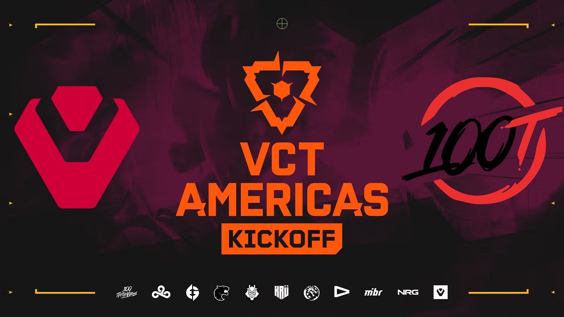 Sentinel vs 100 Thieves - Valorant Americas Kickoff 2025 Upper quarterfinal (Image via Riot Games/Sentinel/100Thieves)