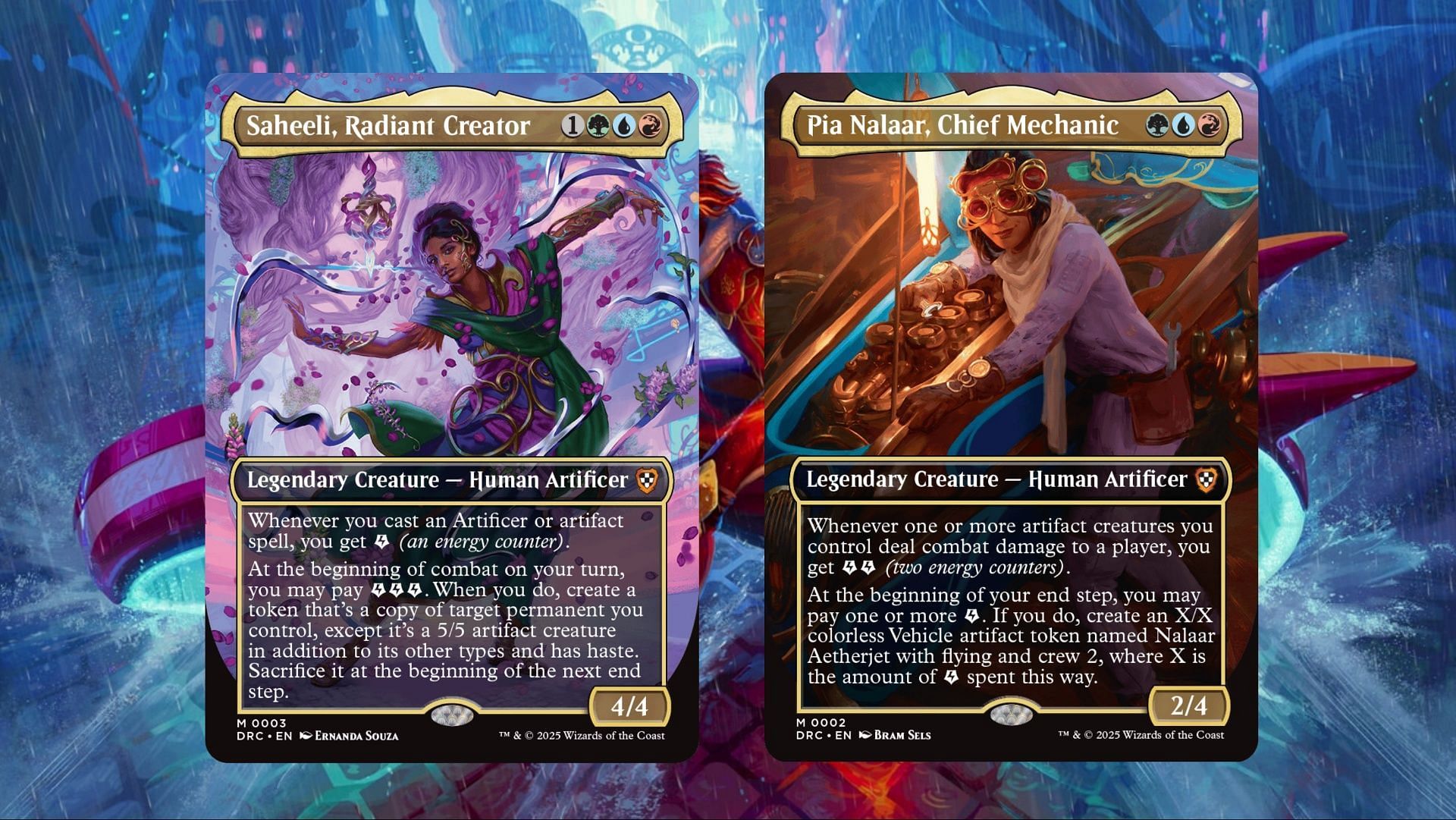 These two characters are among the most important creatures in your deck - and potential deck leaders (Image via Wizards of the Coast)