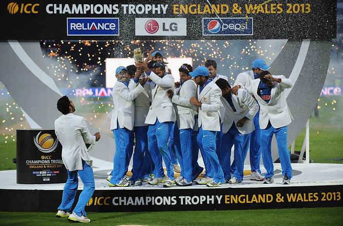 "One is Mahi bhai jumping" - Team India star recalls MS Dhoni-led Men in Blue’s 2013 Champions Trophy winning moment