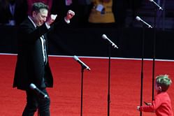 "Show stealer. Soo stinking cute" — Internet reacts to Elon Musk's son Little X coming on stage during Trump's victory rally