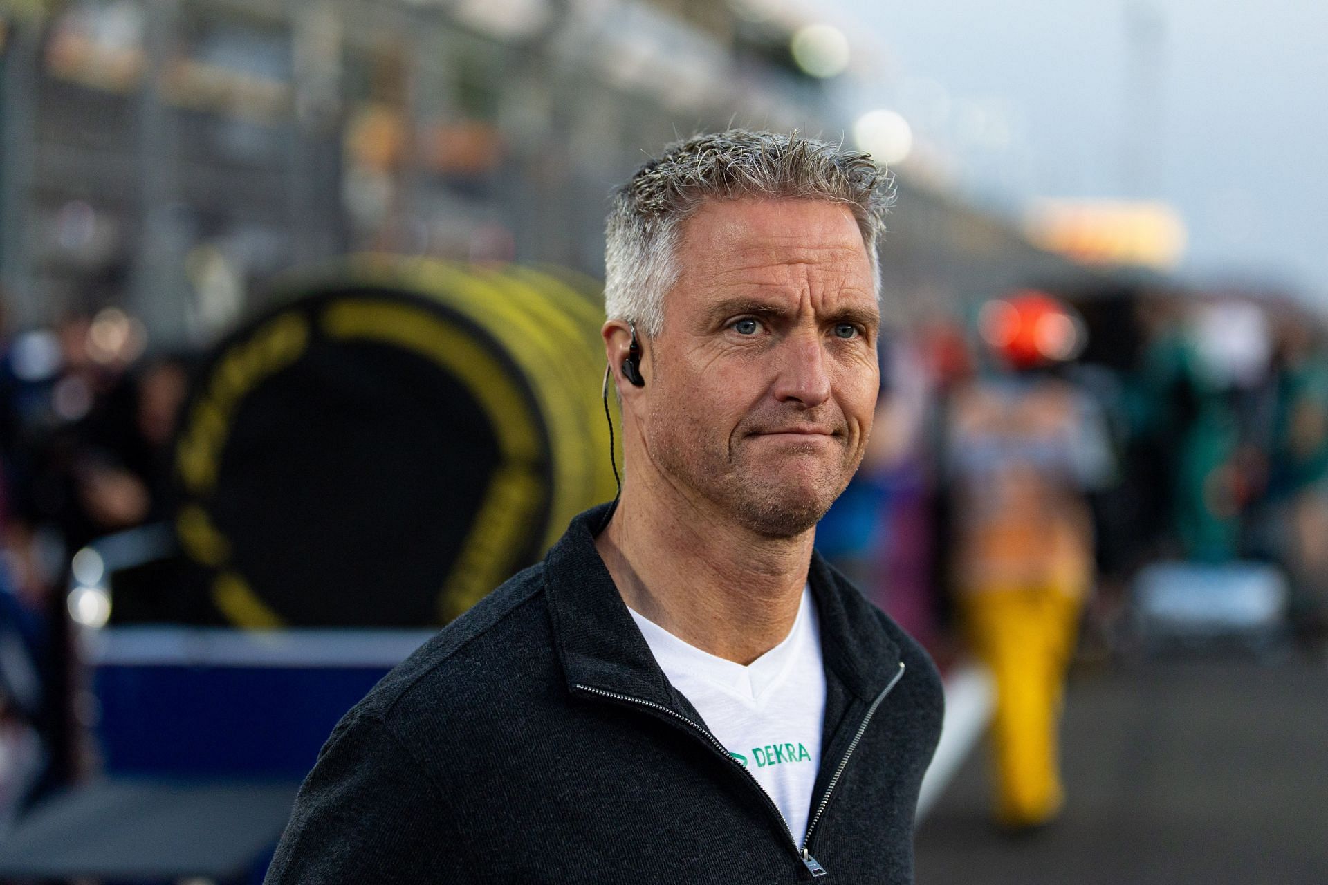 Ralf Schumacher on the grid during the Sprint/qualifying ahead of the F1 Grand Prix of Qatar- Source: Getty