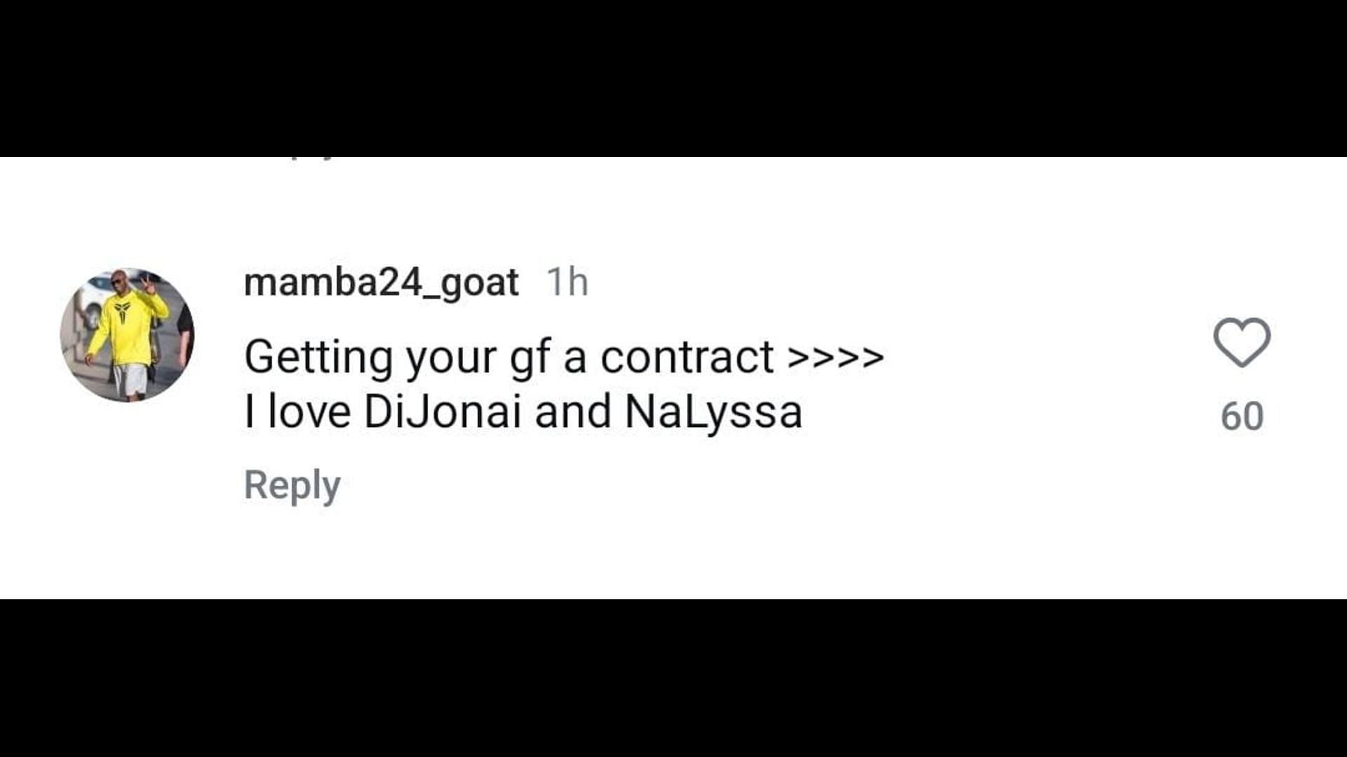 A netizen gets excited about NaLyssa Smith signing with Dijonai Carrington&#039;s Unrivaled team. Image source: IG.com/unrivaledbasketball