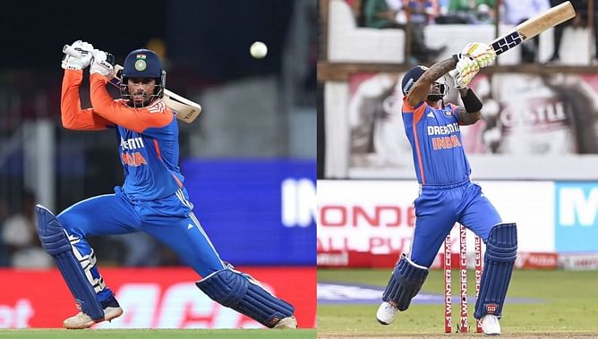 Tilak Varma vs Suryakumar Yadav - comparing their stats after 22 T20Is