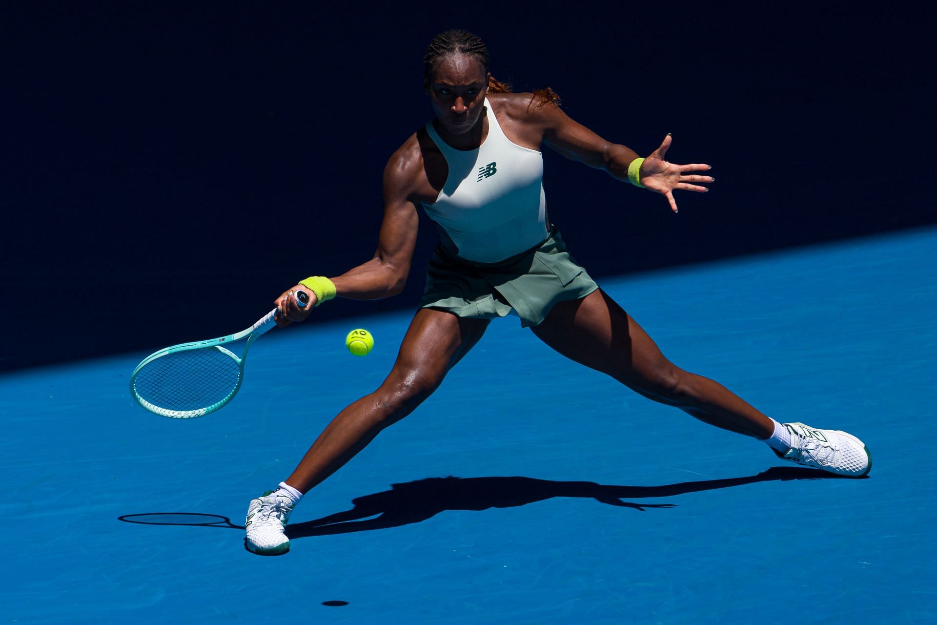 Coco Gauff pictured at the 2025 Australian Open | Image Source: Getty