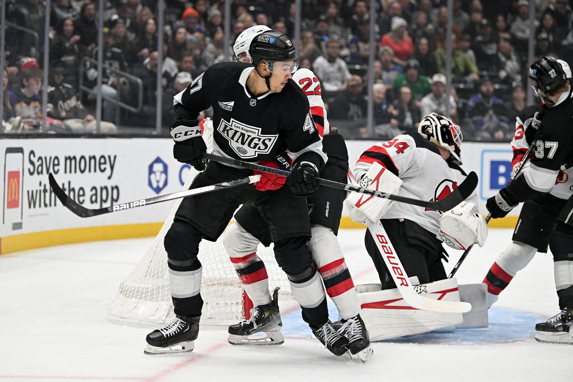 NHL: JAN 01 Devils at Kings - Source: Getty