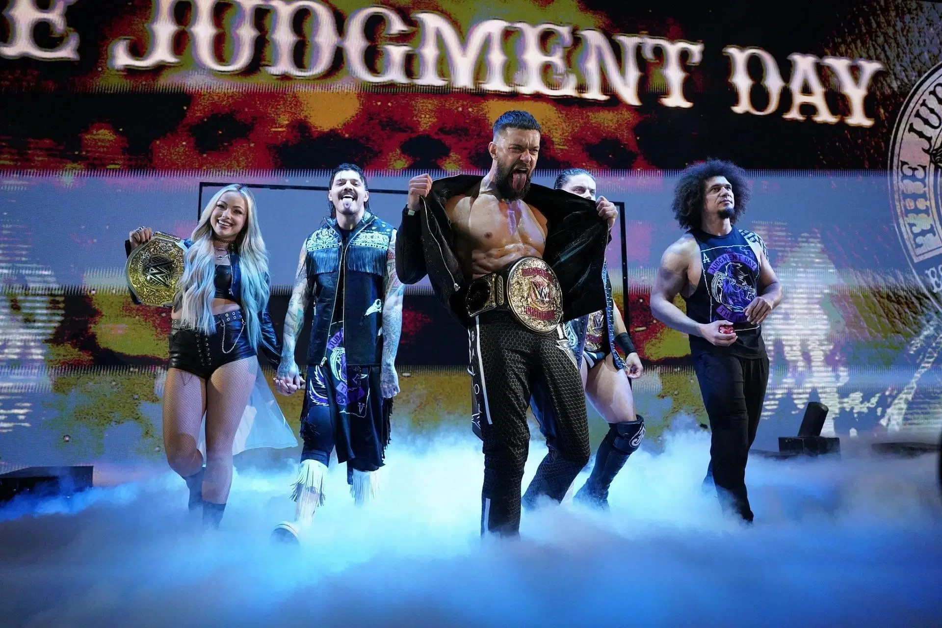 The Judgment Day on Monday Night RAW [Image Credits: Finn Balor