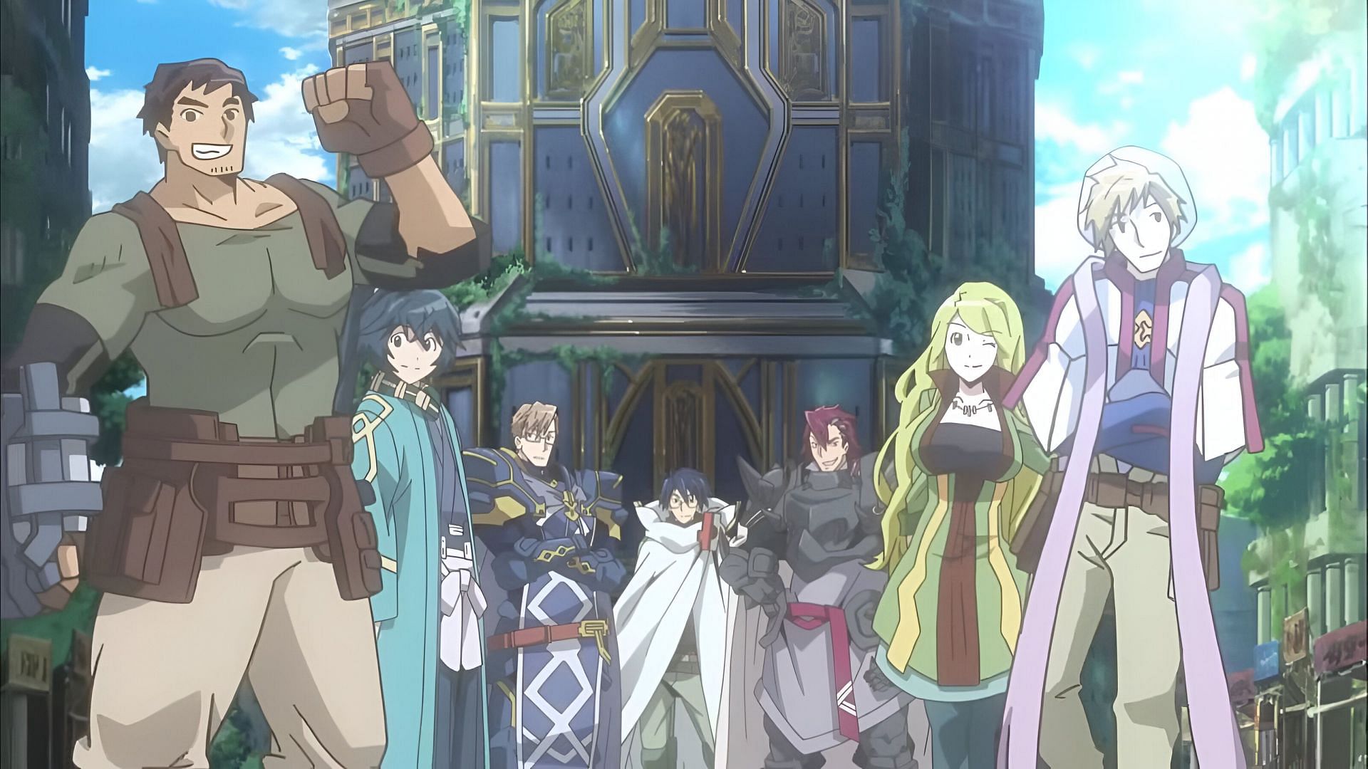 A still from &#039;Log Horizon&#039; (Image via Studio Deen)