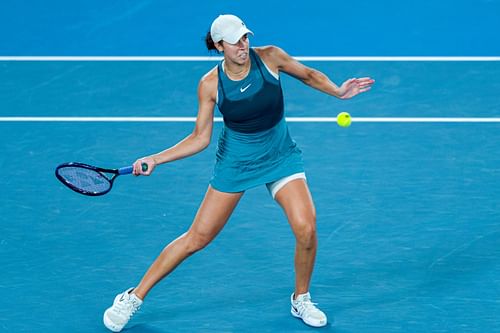 Madison Keys is known for her powerful groundstrokes. (Source: Getty)