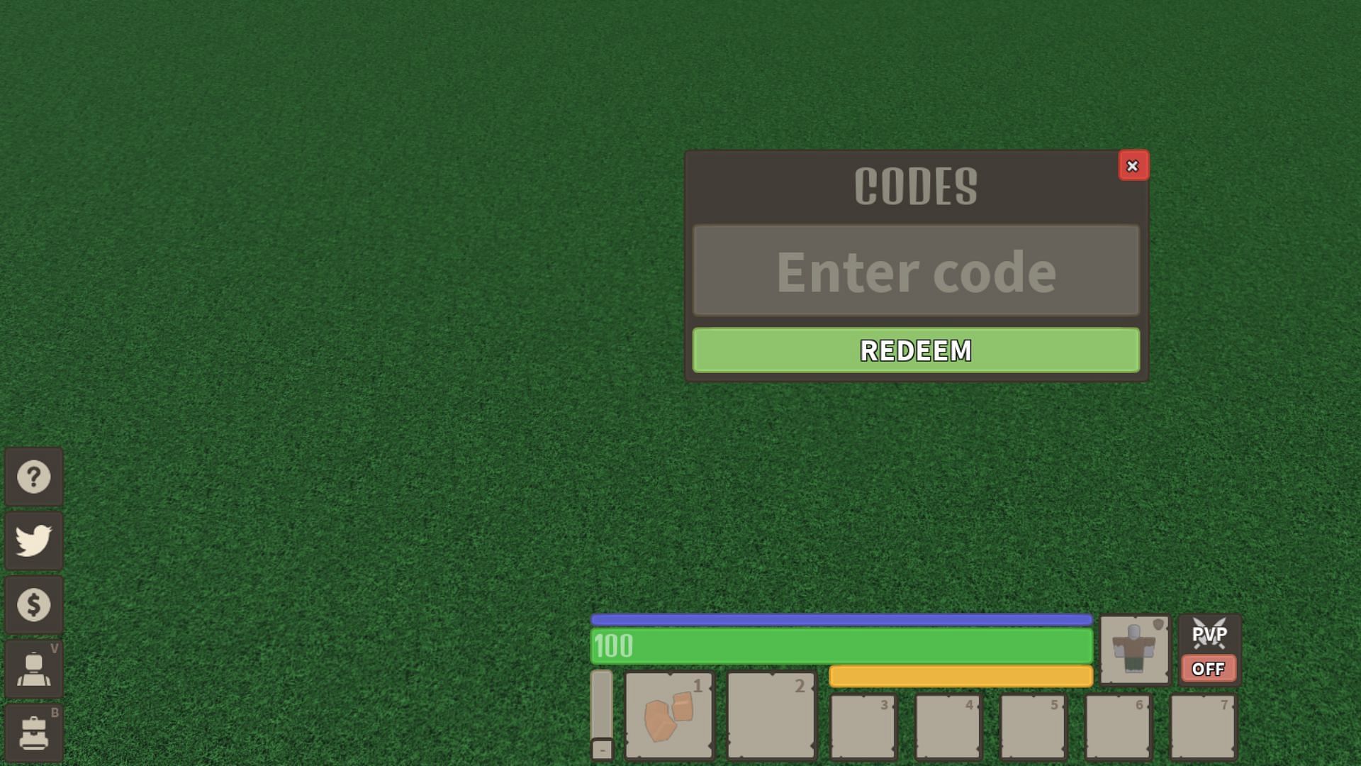 Redeem codes in Lost Kingdom Tycoon (Image via Roblox)