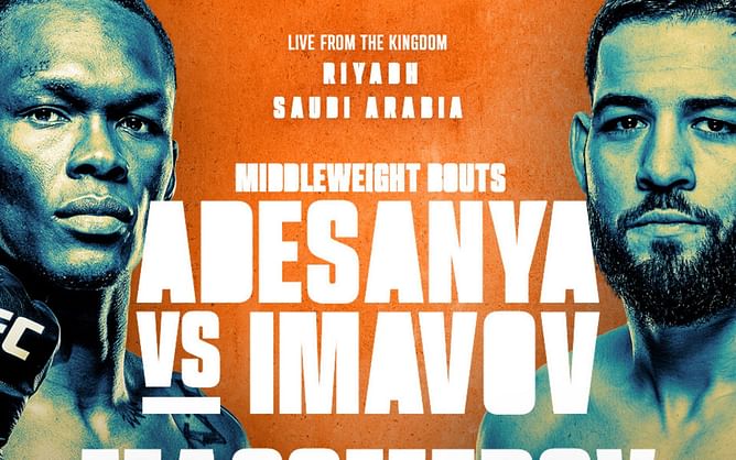 UFC Predictions: UFC Fight Night: Israel Adesanya vs. Nassourdine Imavov