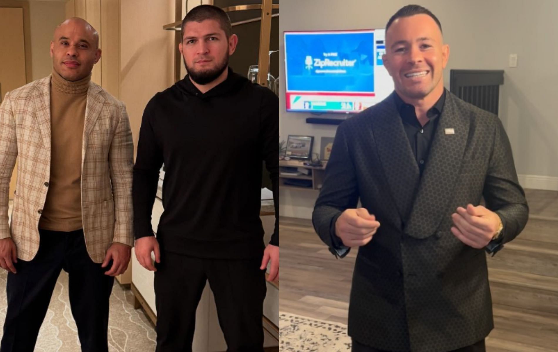 Ali Abdelaziz schools Colby Covington following his diss for Khabib Nurmagomedov. [Image Courtesy: @aliabdelaziz, @colbycovington on Instagram]