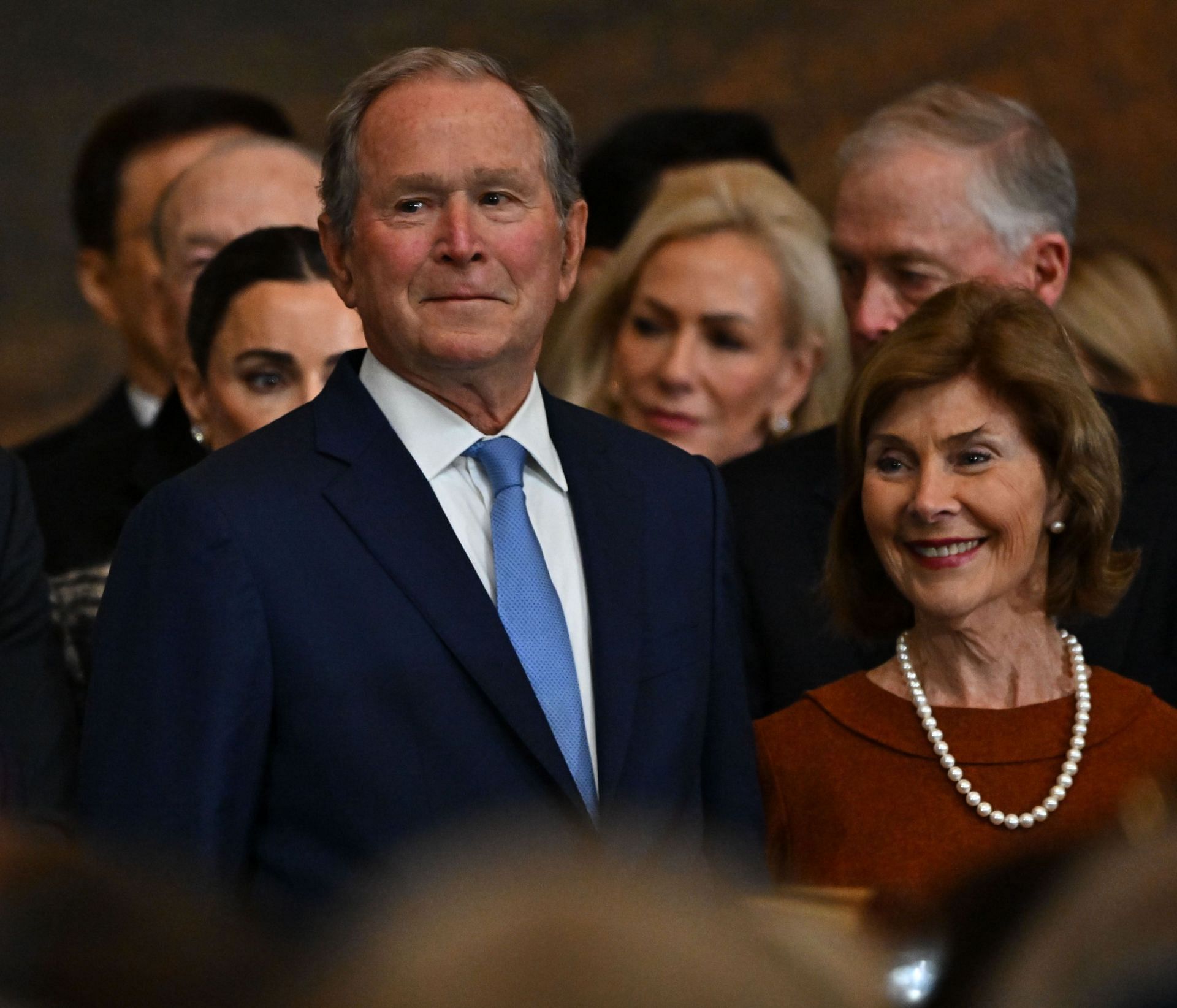 WASHINGTON, DC - JANUARY 20: Former President George W. Bush an - Source: Getty