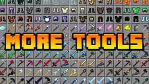 Minecraft More Tools add-on guide