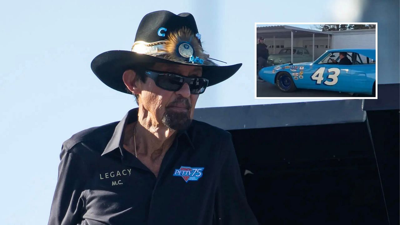 Richard Petty and No. 43 Plymouth Superbird