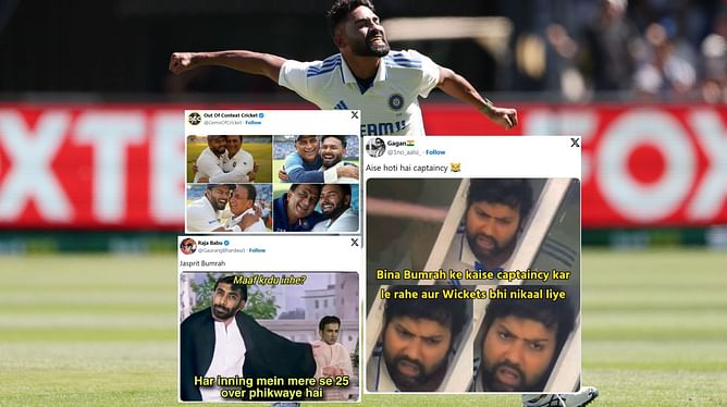 "Only 'Mr Fix it' can Fix it" - Top 10 funny memes from Day 2 of 5th BGT 2024-25 Test between India and Australia