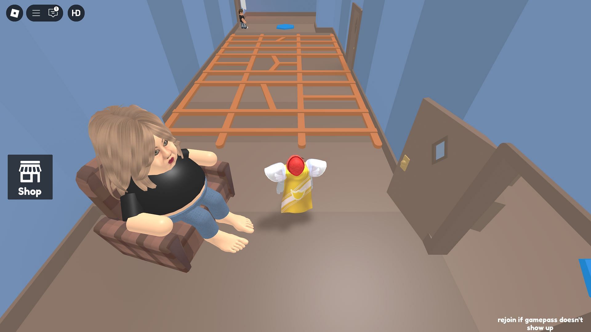 An obstacle course (Image via Roblox)