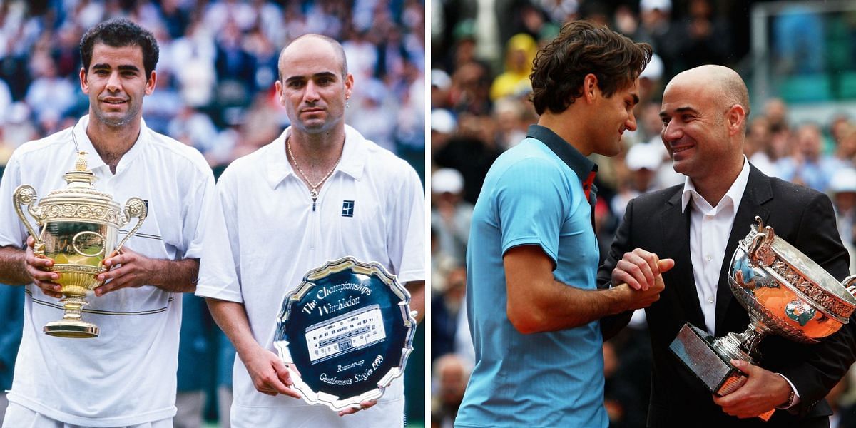 When Andre Agassi outlined differences between him, Pete Sampras &amp; Roger Federer