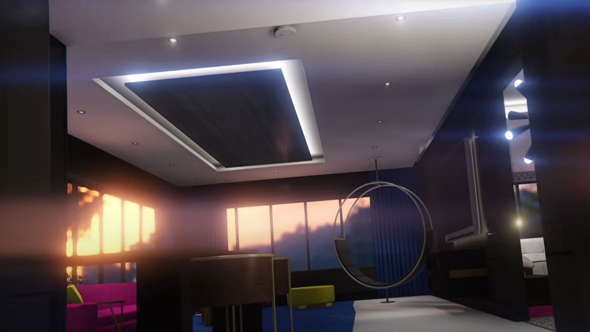 The Diamond Casino Penthouse remains unused most of the time (Image via Rockstar Games)