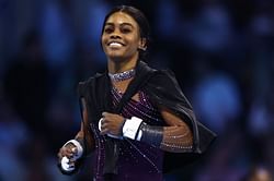 Gabby Douglas rocks a hair makeover months after withdrawing from the 2024 U.S. Olympic Trials