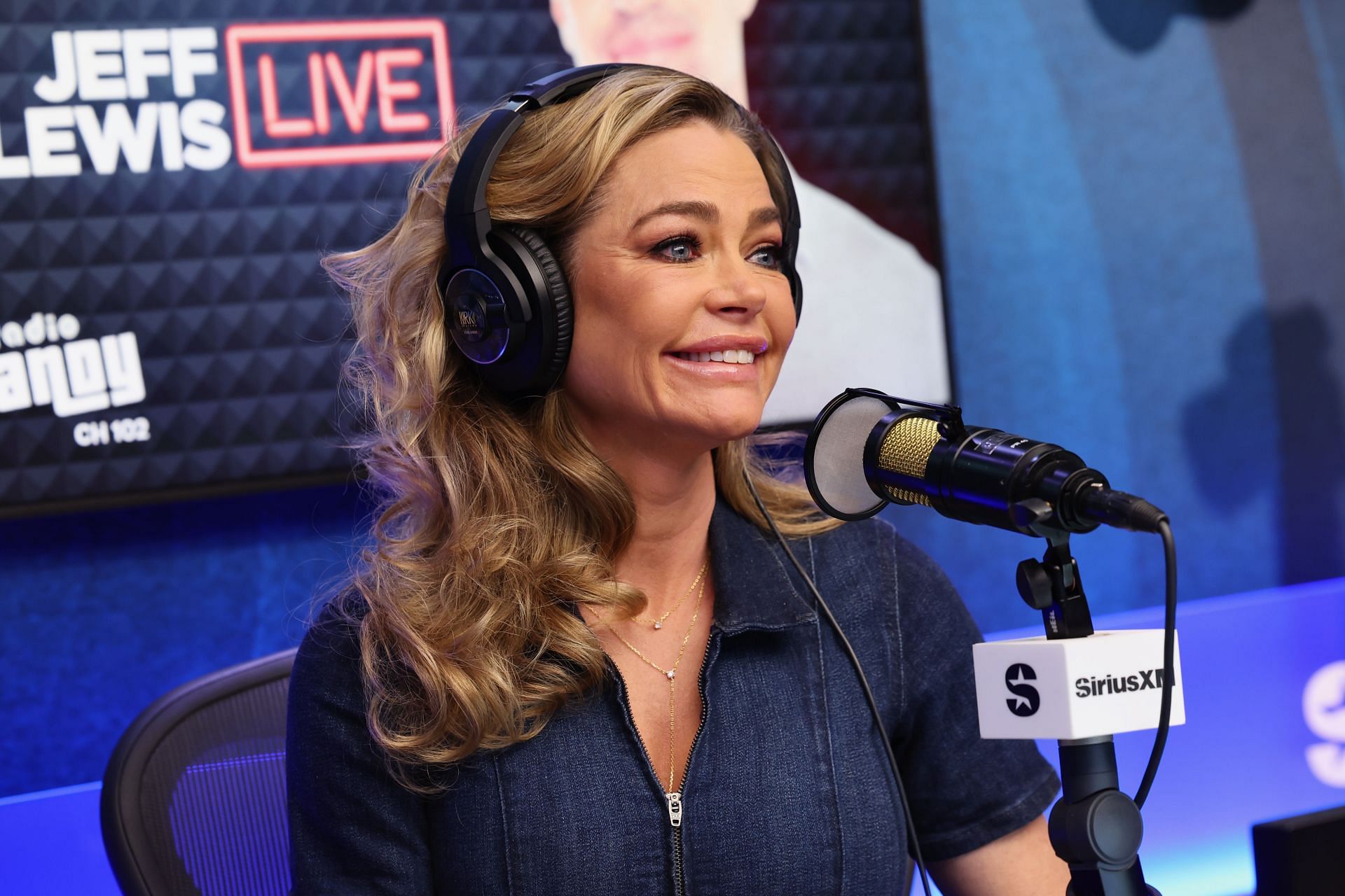 Denise Richards Visits The SiriusXM Studio - Source: Getty