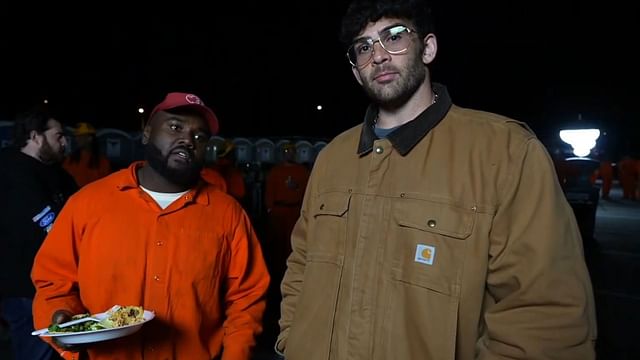 HasanAbi recently interviewed incarcerated firefighters tasked with curbing the ongoing LA wildfires (Image via HasanAbi/Twitch)