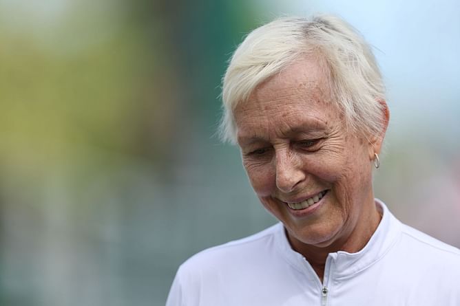 Martina Navratilova drops 3-word reaction to being wrongly told she's a transgender athlete