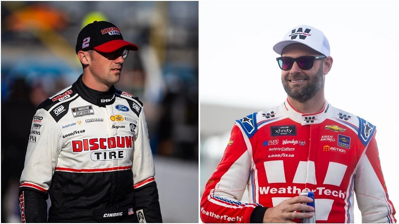 Austin Cindric (L) and Shane van Gisbergen (R) (Source: Imagn)