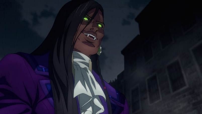 Olrox in a still of Castlevania: Nocturne (Image via Netflix)