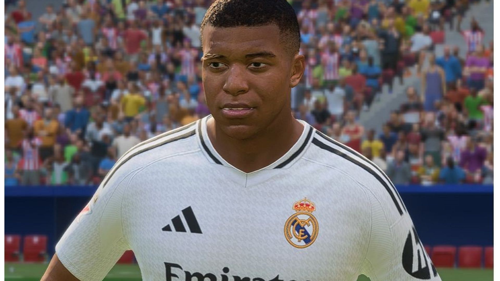 Mbappe could be a key factor in this Real Madrid vs Atletico Madrid clash (Image via EA Sports)