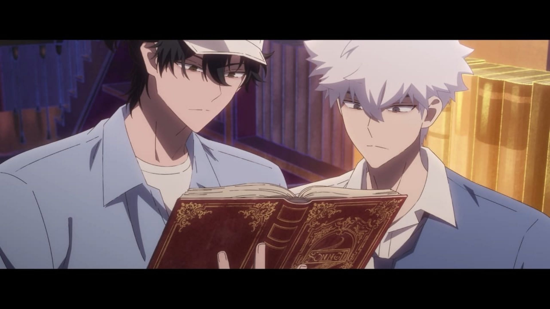 Xiaoshi and Guang discover the book (Image via CMC Media)