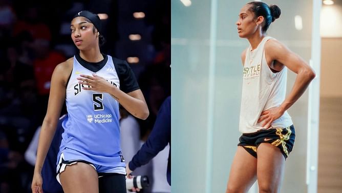Former WNBA MIP sneakily attempts to recruit Sky's Angel Reese ahead of 2025 season