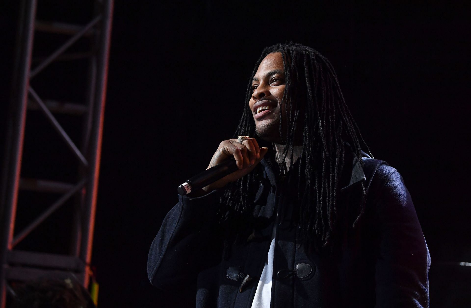 Waka Flocka Flame at the 2019 Super Bowl Live. (Source: Getty)