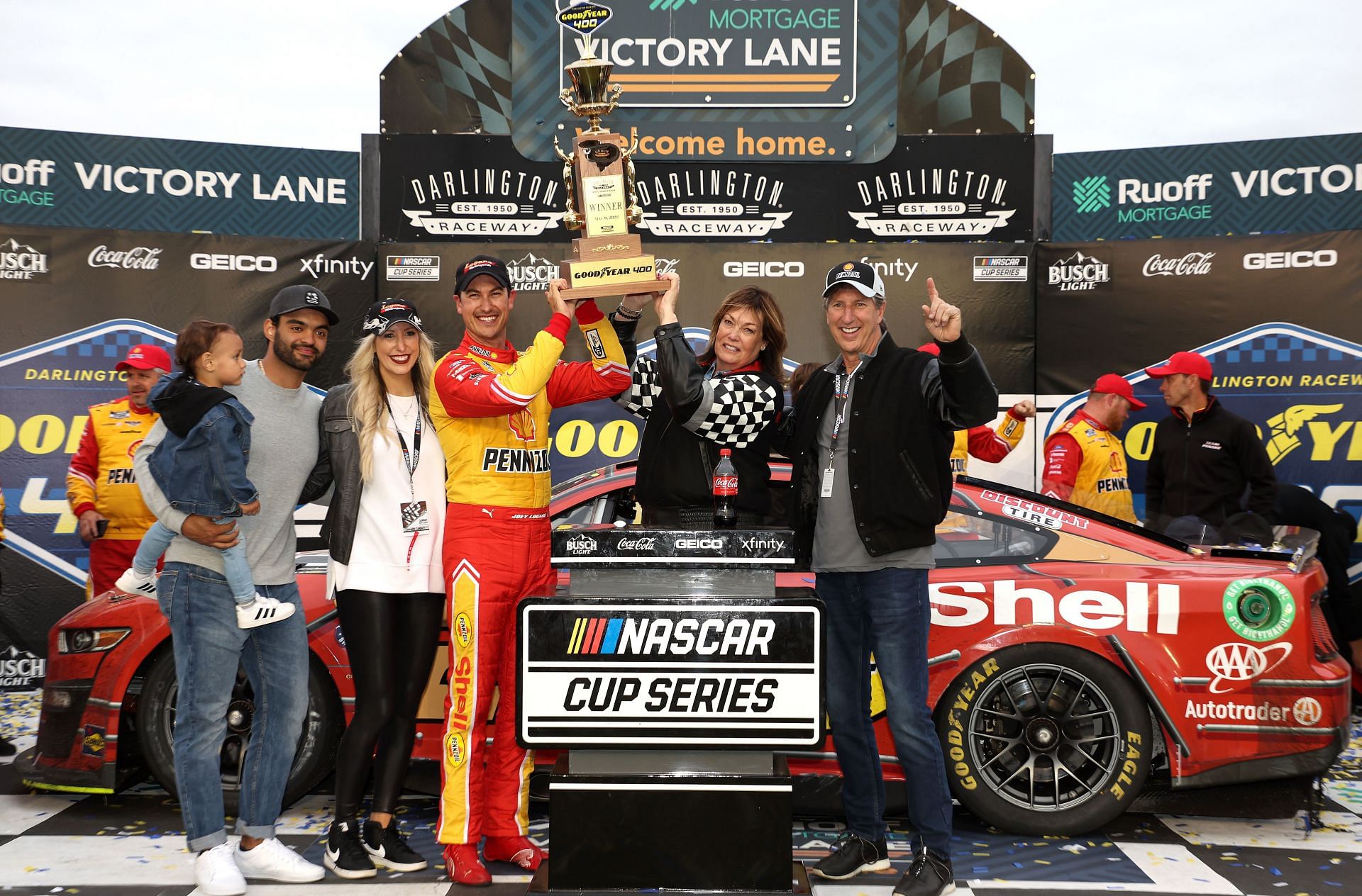 Joey Logano Parents