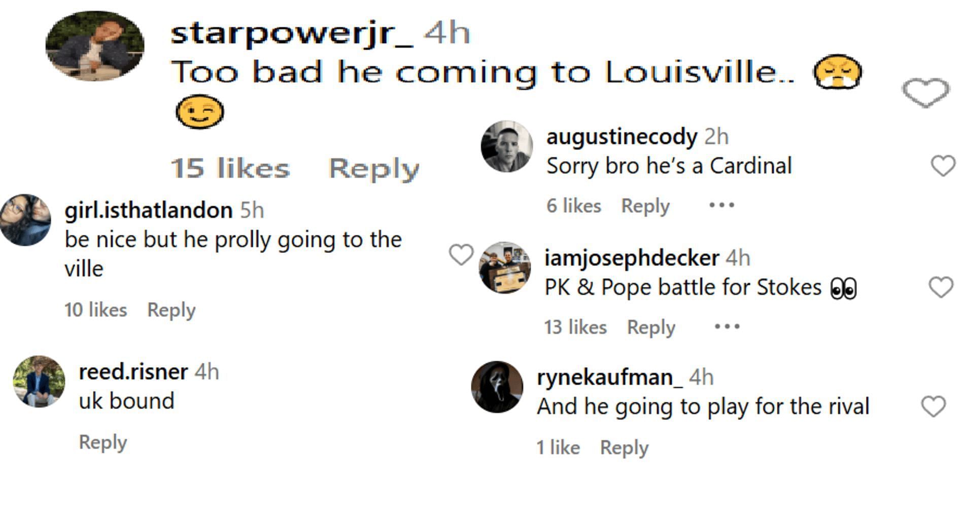 Fans react to Mark Pope watching Tyran Stokes play (Source: Instagram/ @ballislife)