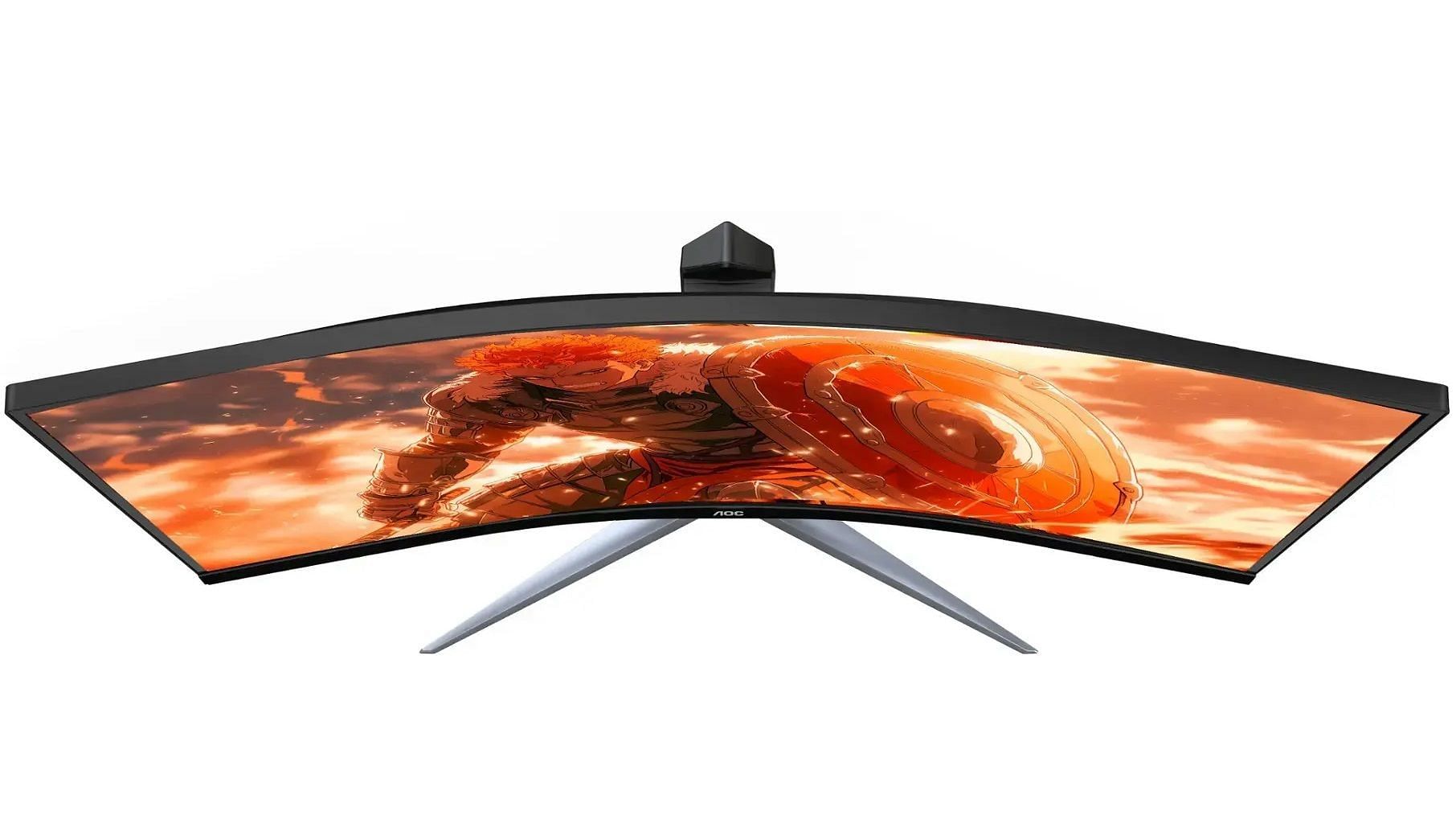 The AOC CU34G2XP&#039;s curved screen (Image via AOC)