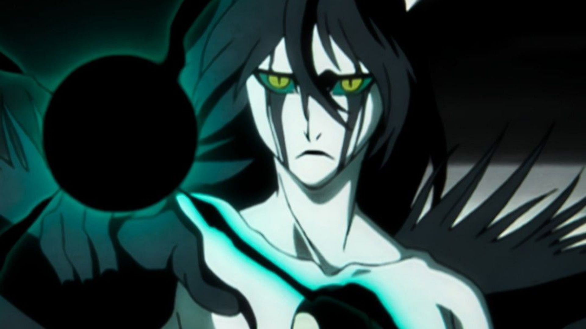 Segunda Etapa Ulquiorra using Cero in the Bleach anime (Image via Studio Pierrot)