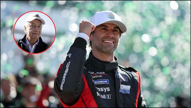 $6.5B NASCAR mogul-backed driver Felipe Nasr reigns supreme in Rolex 24 Daytona
