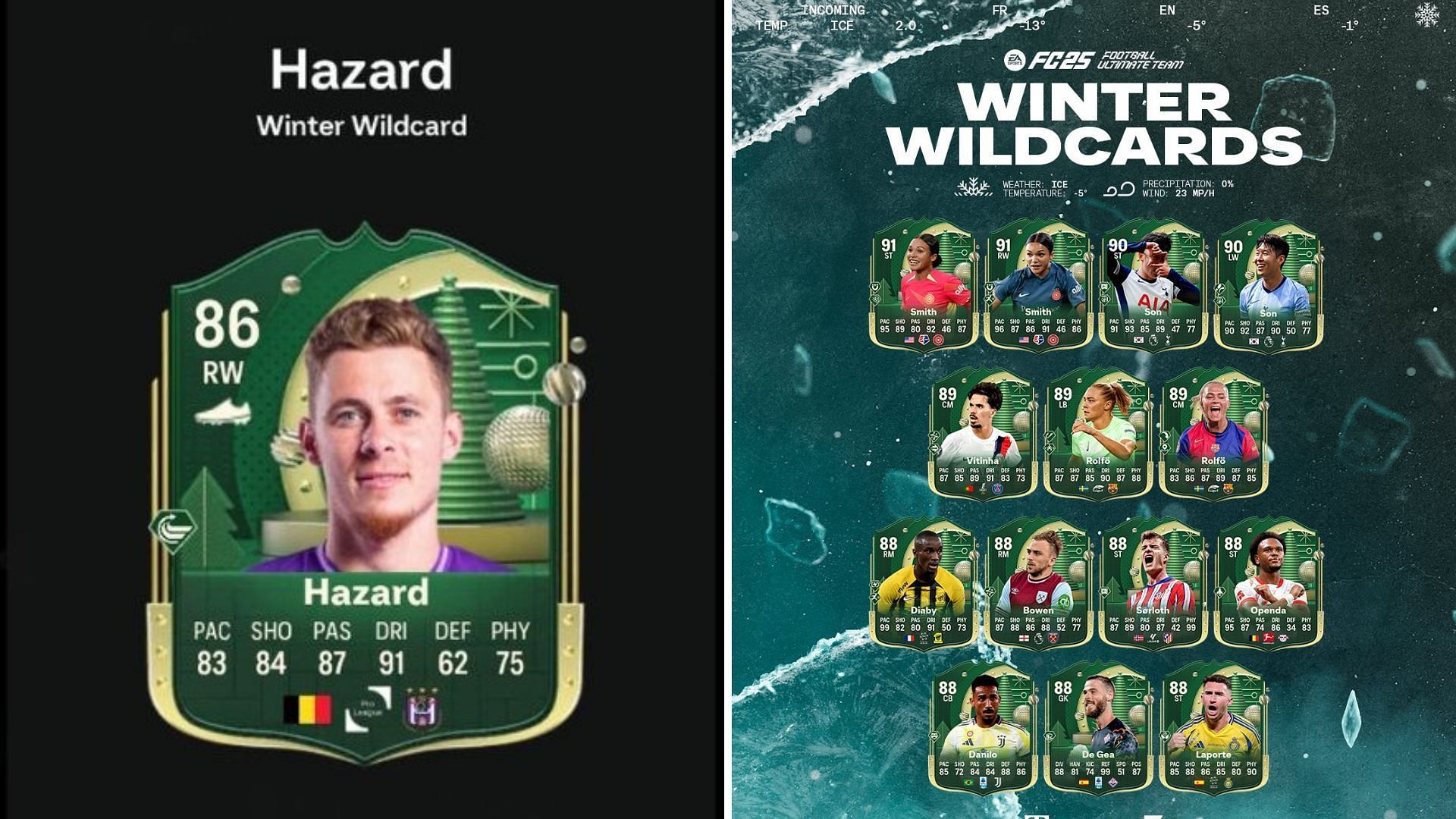 Thorgan Hazard SBC is now live (Image via EA Sports)