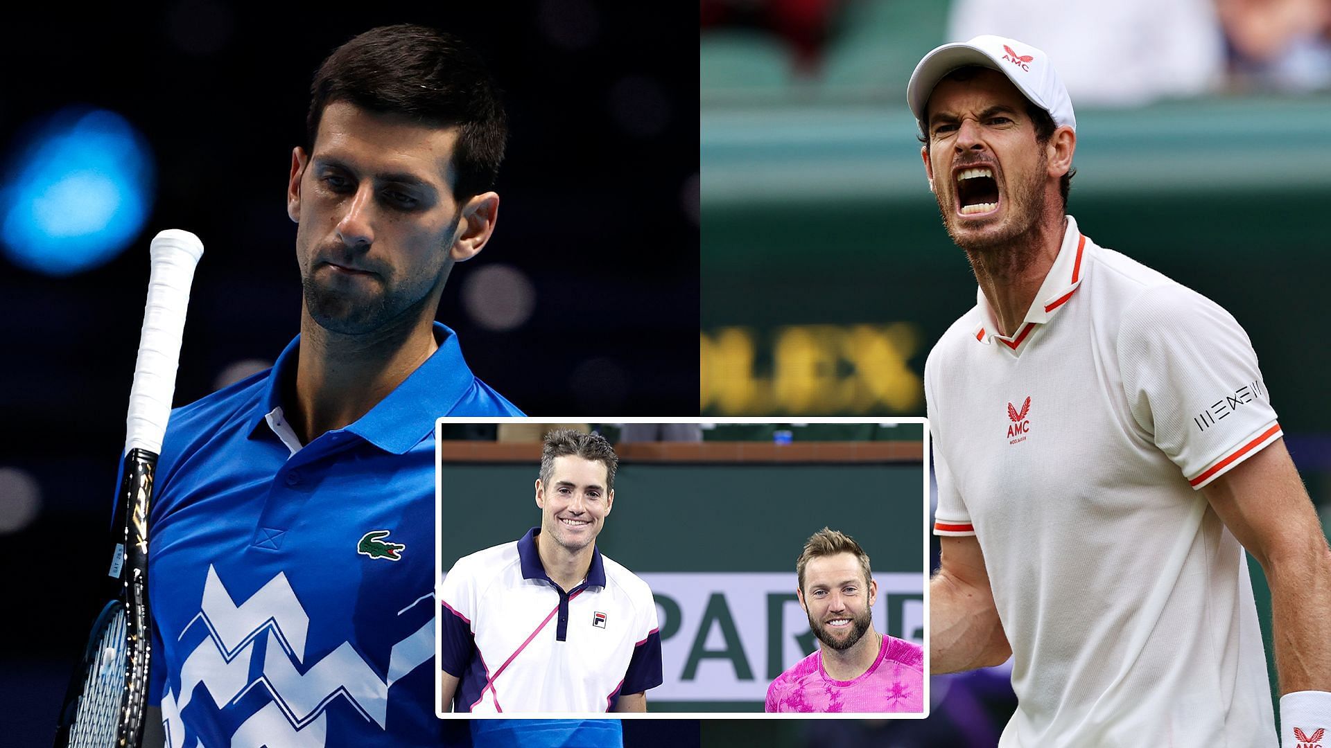 John Isner, Jack Sock &amp; Co. give thoughts on Novak Djokovic-Andy Murray partnership (Source: Getty Images)