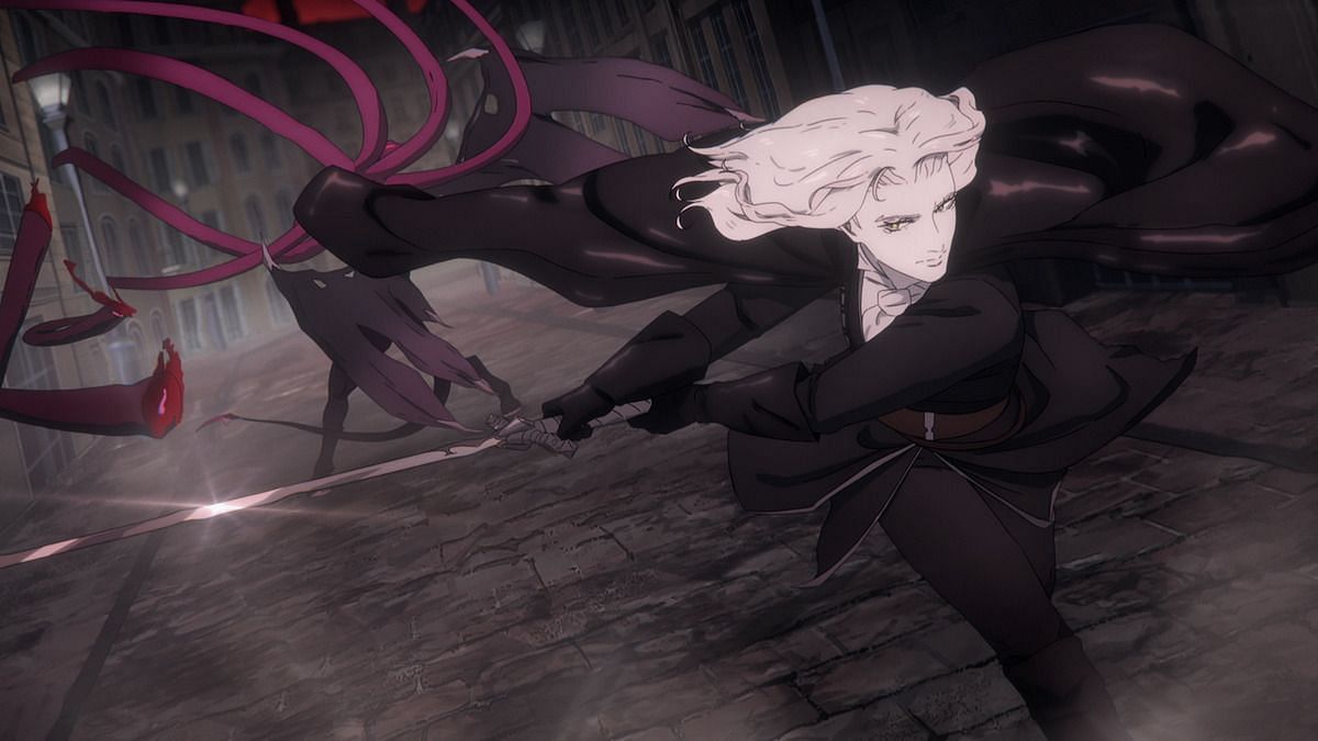 Alucard in Castlevania: Nocturne season 2 (Image via Netflix)