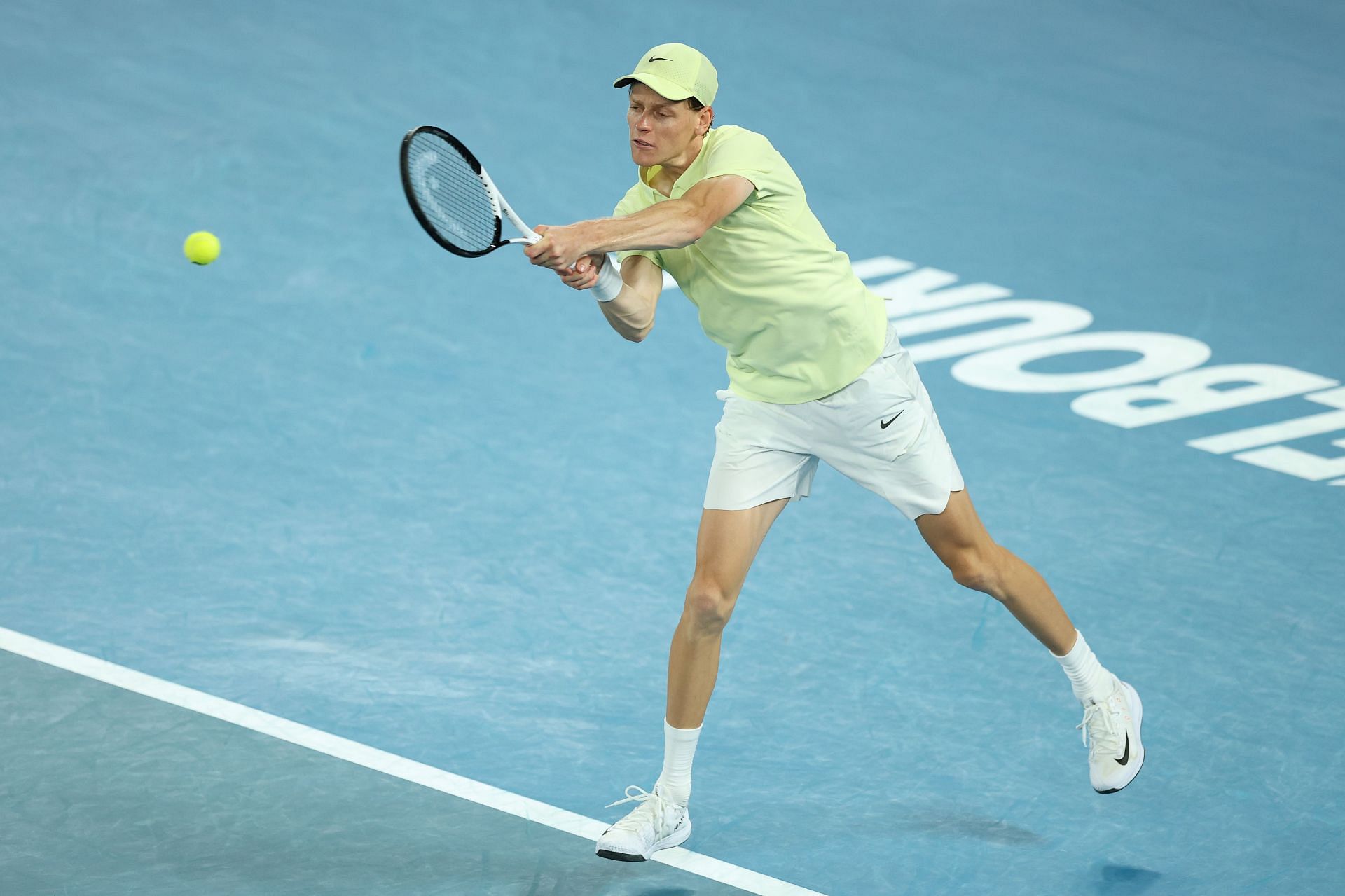 Jannik Sinner is youngest to reach back-to-back finals at Australian Open. (Source: Getty)