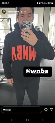 Serena Williams' husband Alexis Ohanian's Instagram Story. (Instagram @alexisohanian)