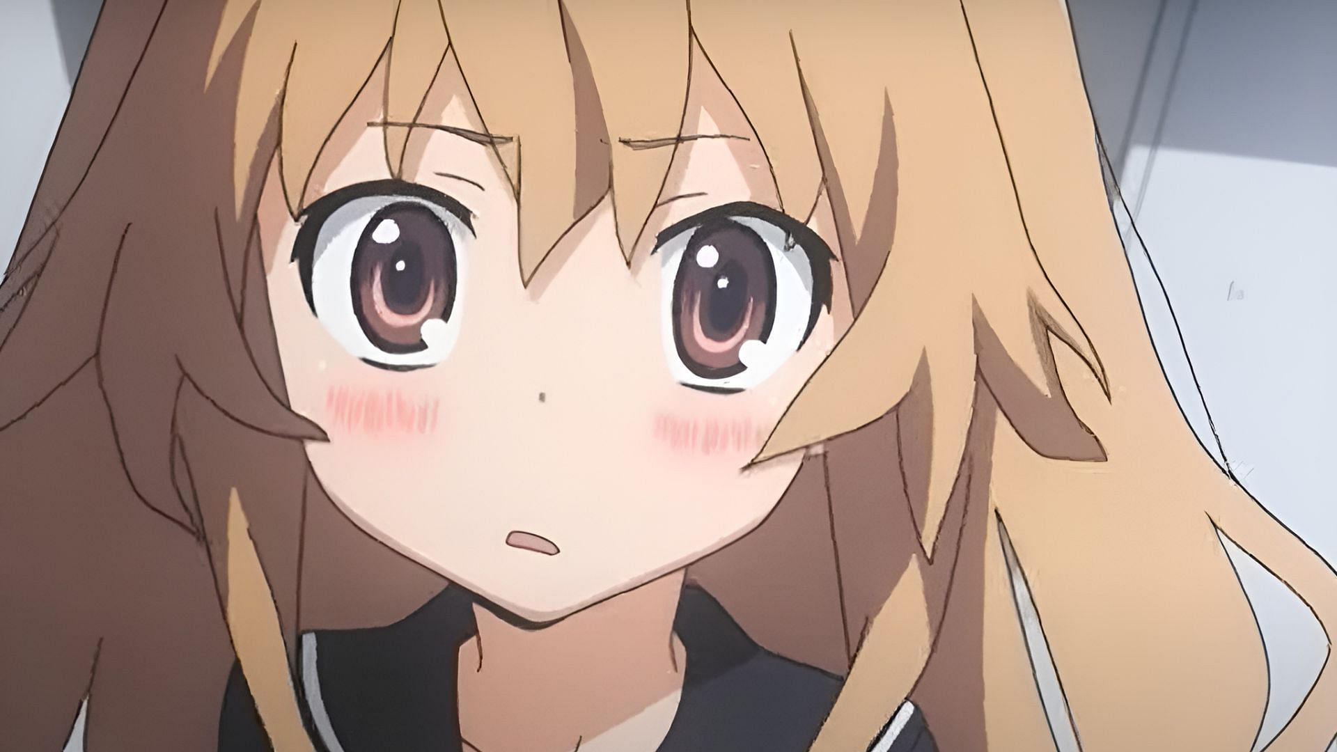 Taiga Aisaka, with a fierce heart (Image via J.C. Staff)