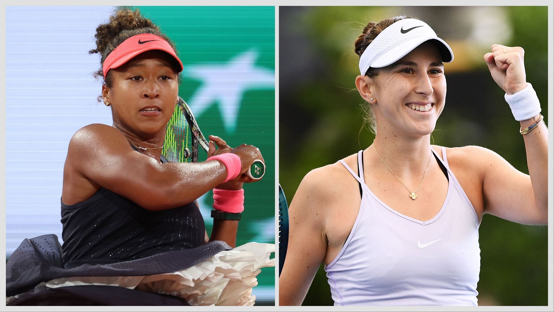 Naomi Osaka (L) vs Belinda Bencic (R) preview, (Source: Getty Images)