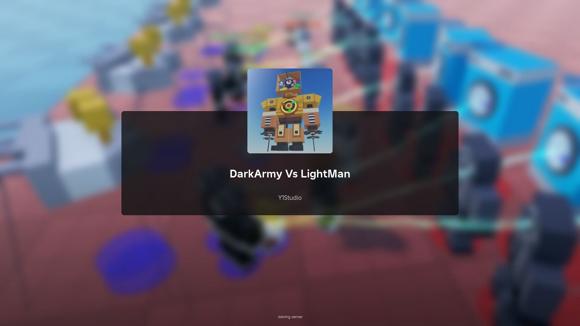 Roblox DarkArmy vs Lightman