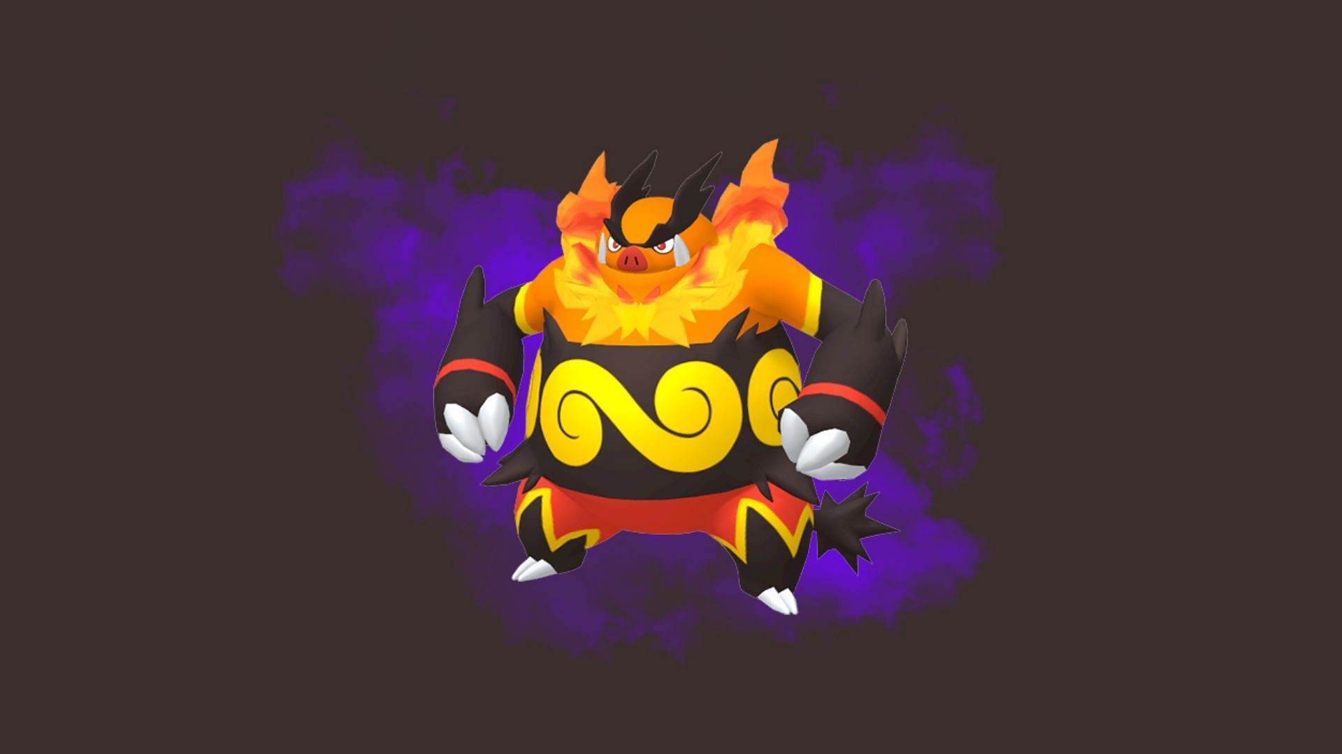 Shadow Emboar (Image via The Pokemon Company)